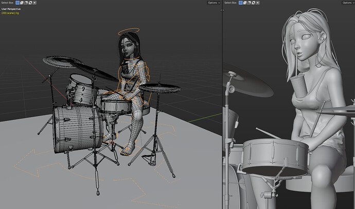 drum-wireframe-clay