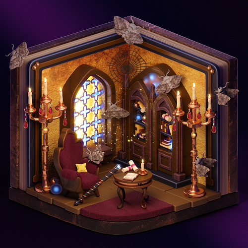 Wizard`s library_01