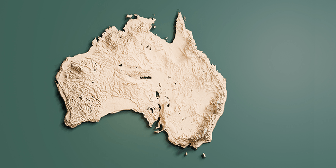 Nations in 3D, add-on for creating 3D Terrain Maps with Real-World ...