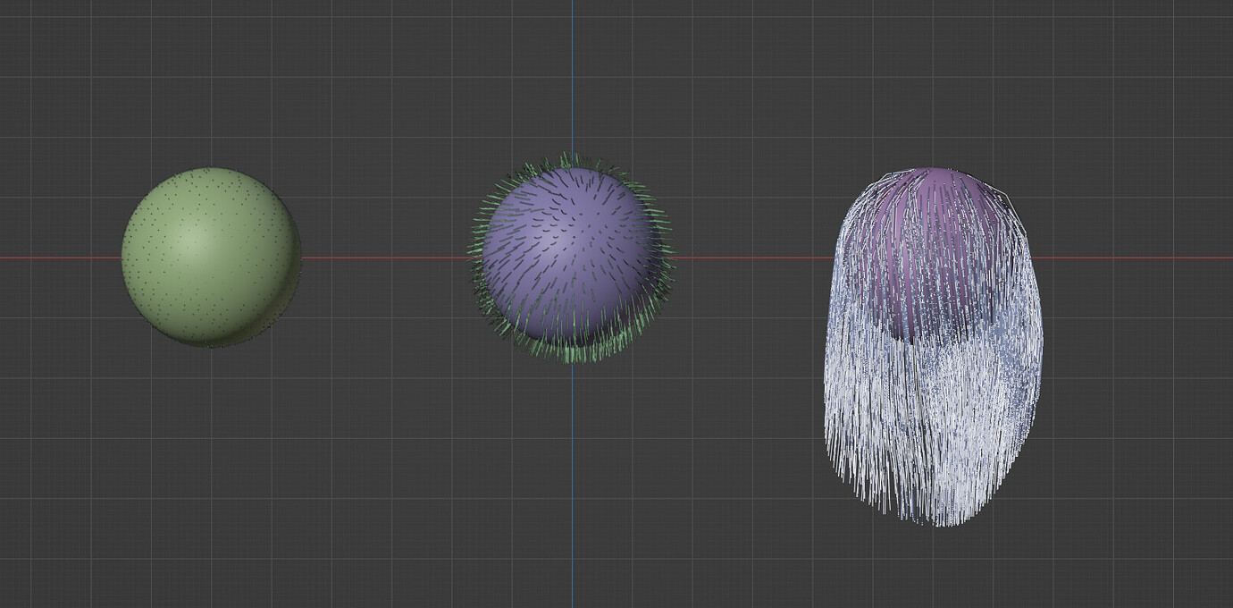 Combing small hair curves - Particles and Physics Simulations - Blender ...
