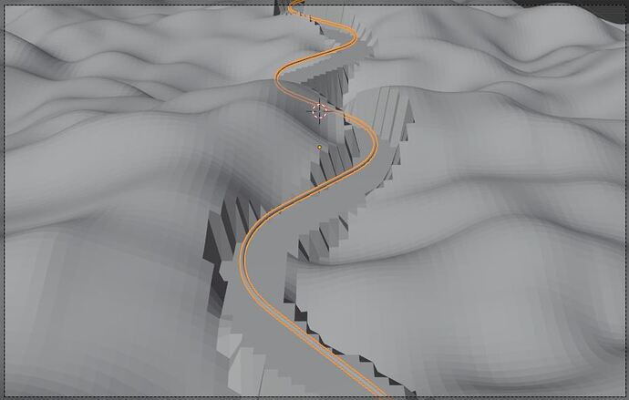 Model Meander Modeling/Randomizing meander -kind of- topography - Modeling - Blender ...