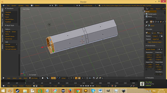 Face/Edge Loop Alternate Selection - Basics & Interface - Blender ...