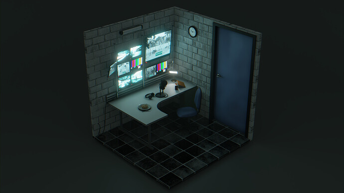 Day 12 - Surveillance Room