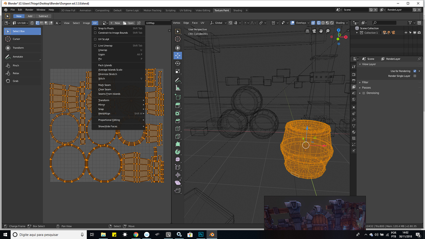 Export UV MAP 2.8 (beta) - Basics & Interface - Blender Artists Community