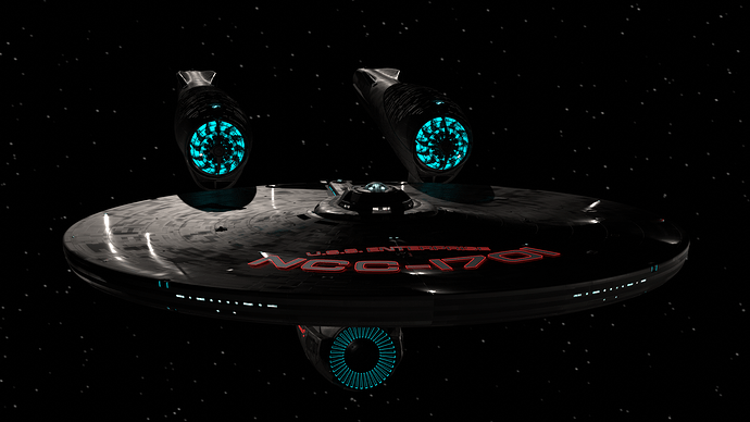 My NCC1701 Front