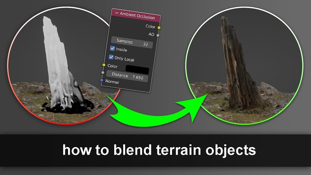 How To Blend Terrain Objects - Intermediate Level - Tutorials, Tips And ...