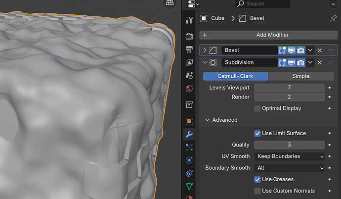 Blender 4.5 : subdivision surface modifier - Modeling - Blender Artists ...