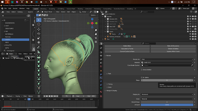 Hair settings render - Particles and Physics Simulations - Blender ...