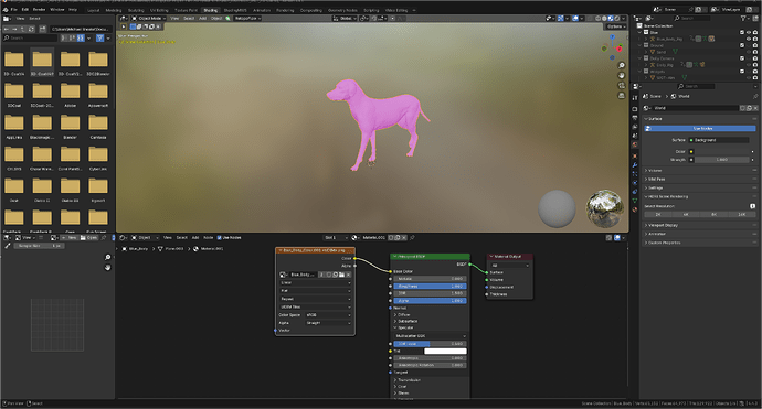 My Texture painting is not showing up on my object...find missing file ...