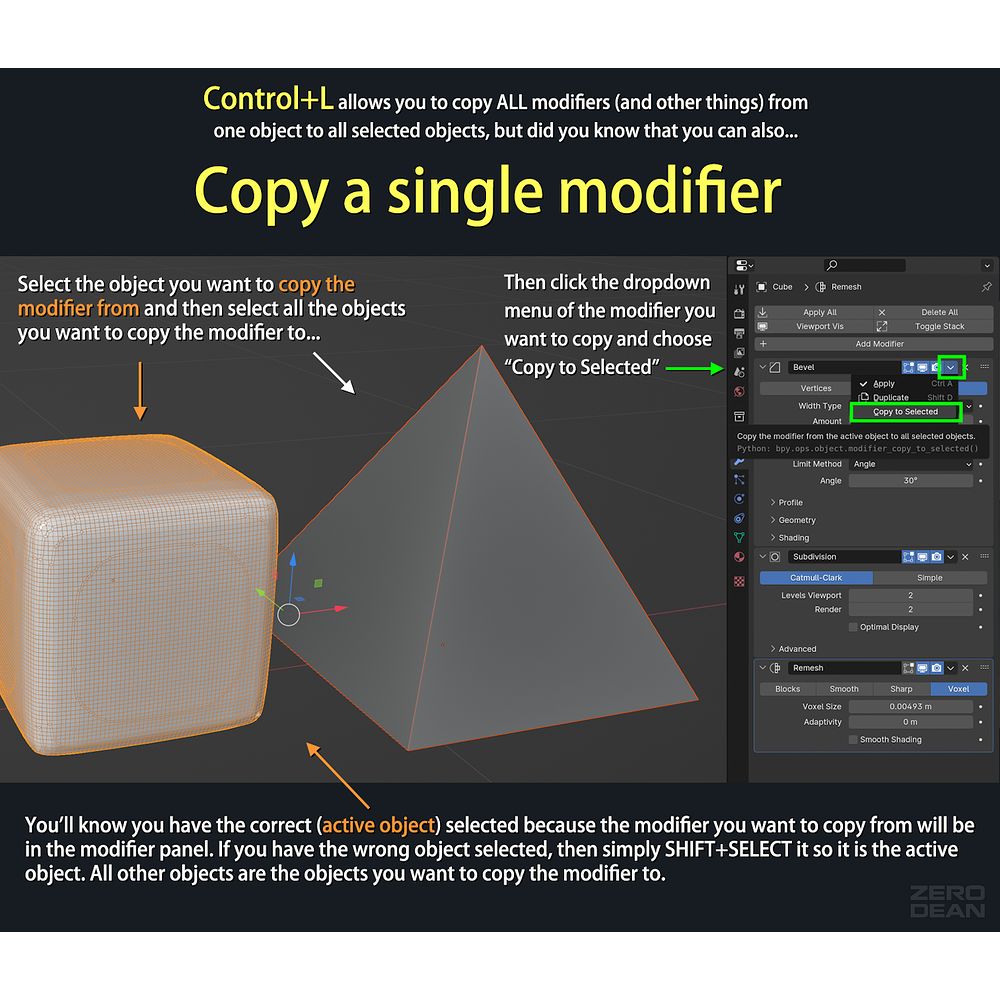 how-to-copy-a-single-modifier-tutorials-tips-and-tricks-blender