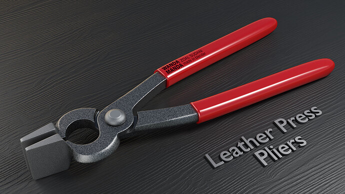 Leather Press Pliers