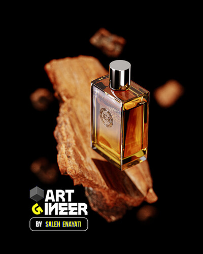 Essence of Wood- The Amber Elegance