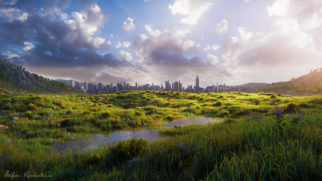Sunset Valley - Finished Projects - Blender Artists Community