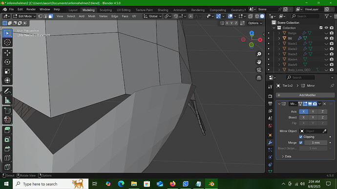 Contact points when 3d modeling - Basics & Interface - Blender Artists ...