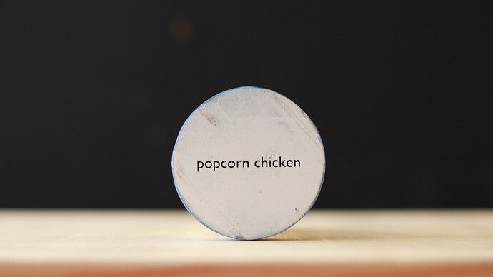 Popcorn Chicken Name Reveal