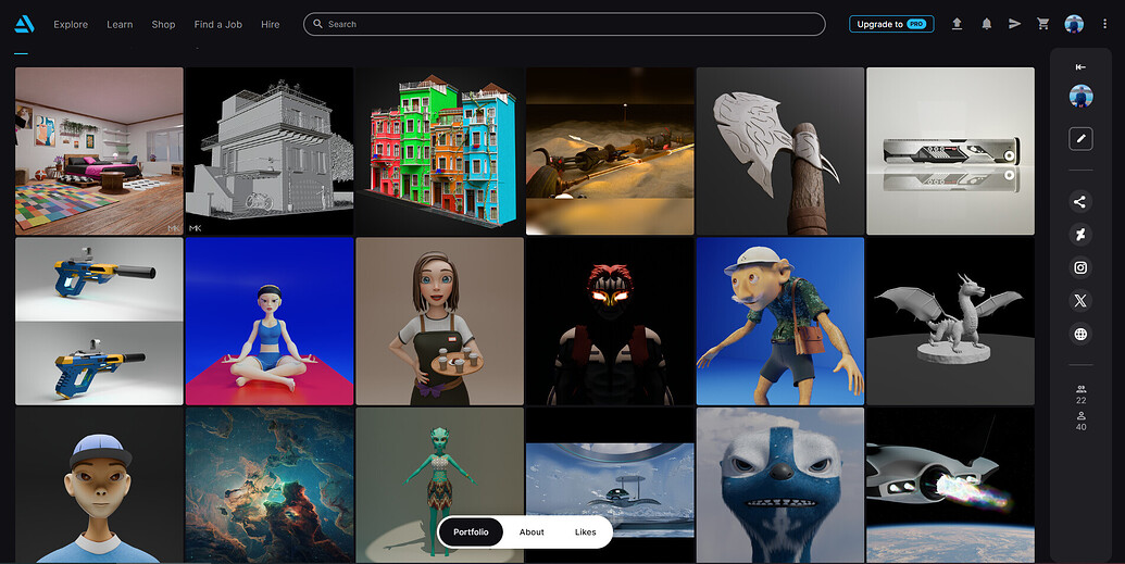 Need advice for portfolio - Modeling - Blender Artists Community