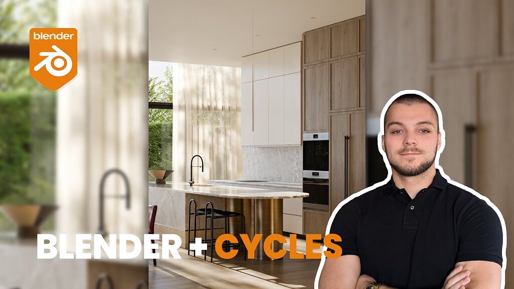How to Make a Realistic Interior in Blender tutorial by 3DShaker ...