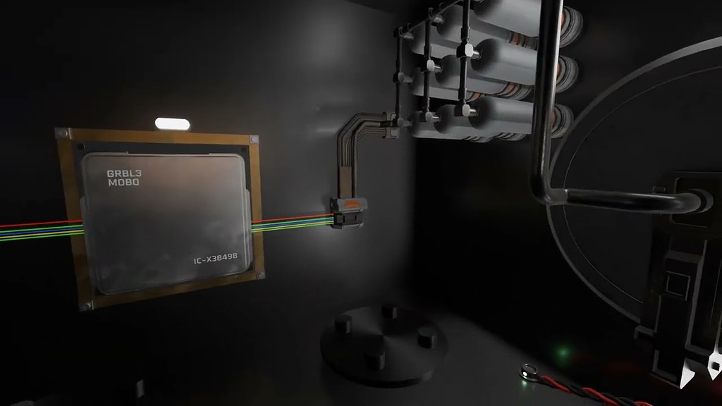 FlipFluids color mixing example, using a paint mixing machine ...