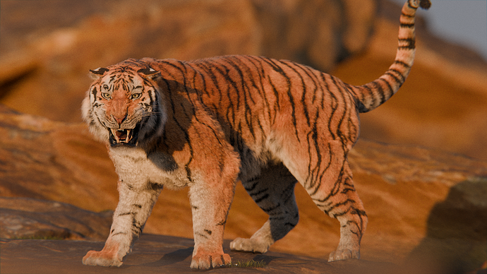Aggressive Tiger 2