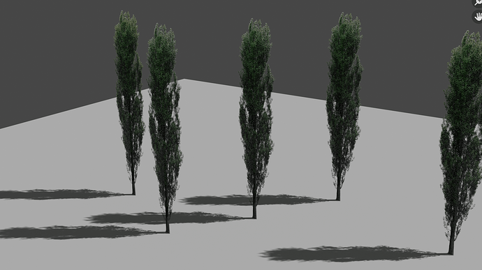 2D-Trees with better shadows / part2 - Materials and Textures - Blender ...