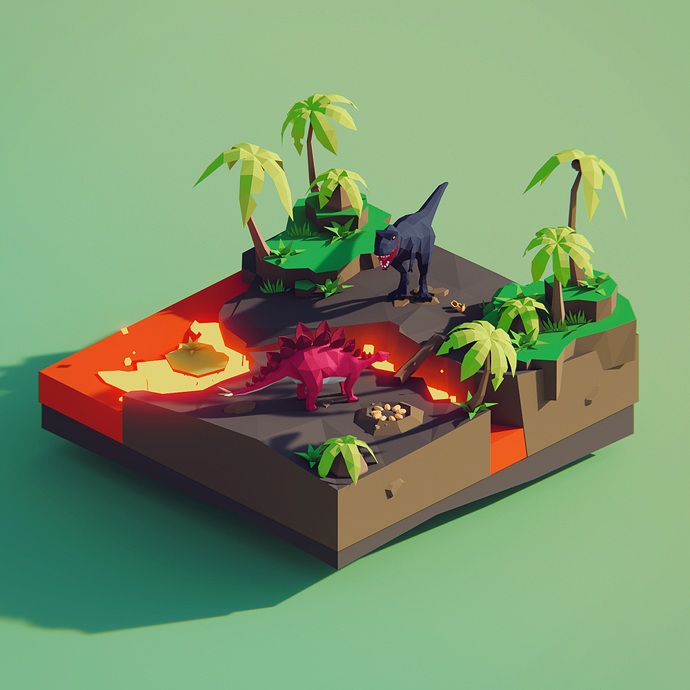 Low Poly Worlds - Finished Projects - Blender Artists Community