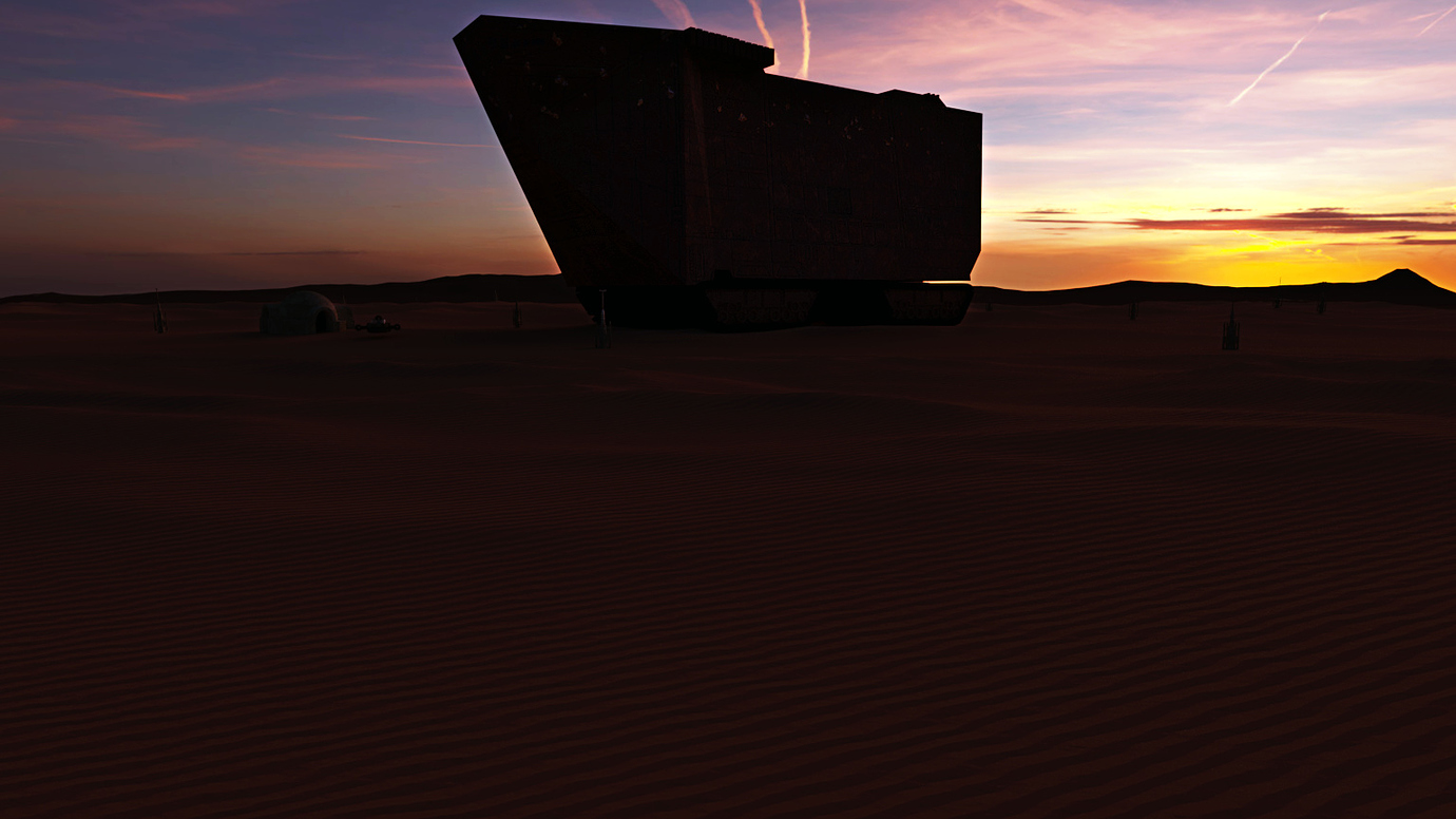 Sunset On Tatooine Finished Projects Blender Artists Community 0405