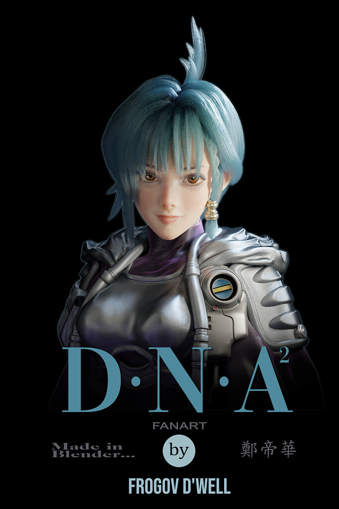 Karin Aoi from DNA² - Finished Projects - Blender Artists Community