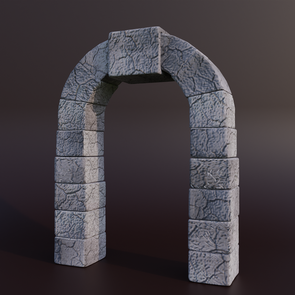 Stone Archway - 3D Asset - Finished Projects - Blender Artists Community