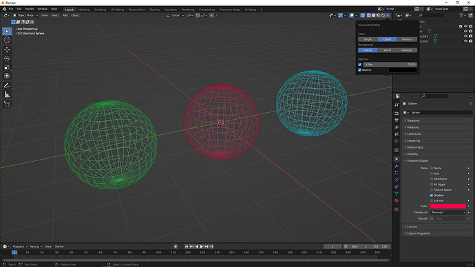 How to change wireframe color in Blender - Tutorials, Tips and Tricks ...