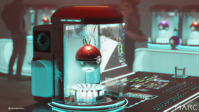 4K pokeball