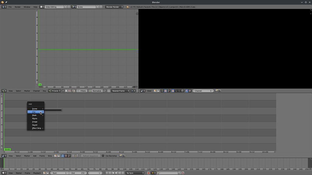 Cant add clips in video sequence editor - Compositing and Post ...