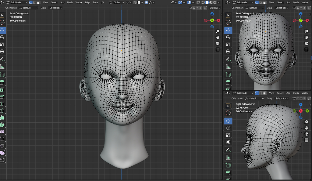 Retopology Feedback - Modeling - Blender Artists Community