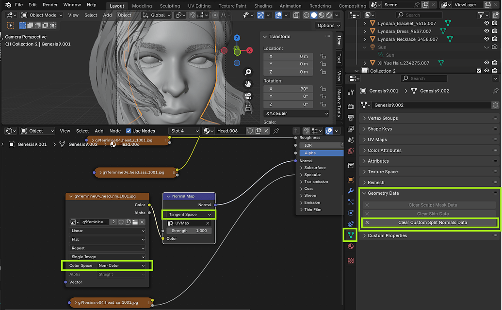 Problem with mesh shading while Cycles render - #12 by Secrop ...