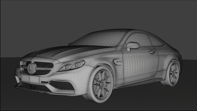 mercades%20AMG%20C63s%20wireframe