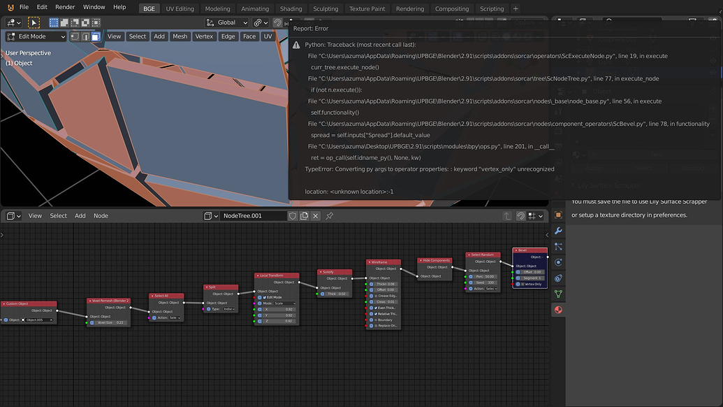 Sorcar Procedural Modeling In Blender Using Node Editor 629 By Mushroomeo Released 