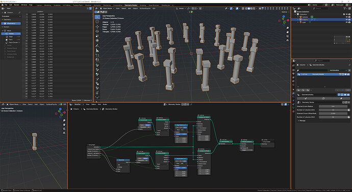 Offsetting a circular instance without changing the scale - Modeling ...