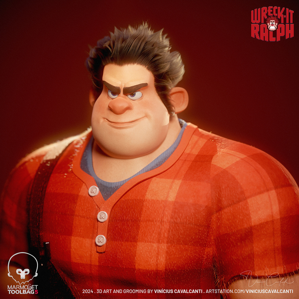 Wreck-It Ralph | 3D Character Art - Finished Projects - Blender Artists ...