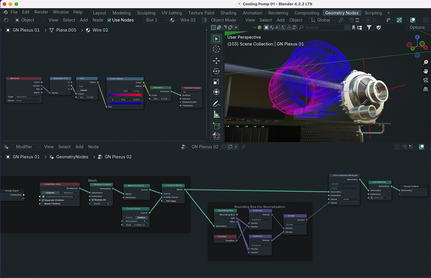 Geometry Nodes | Gradient - Materials and Textures - Blender Artists ...