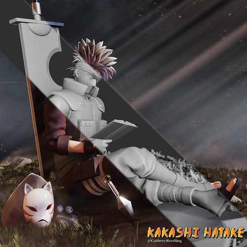 Kakashi Hatake by Gathrey Reeding 02