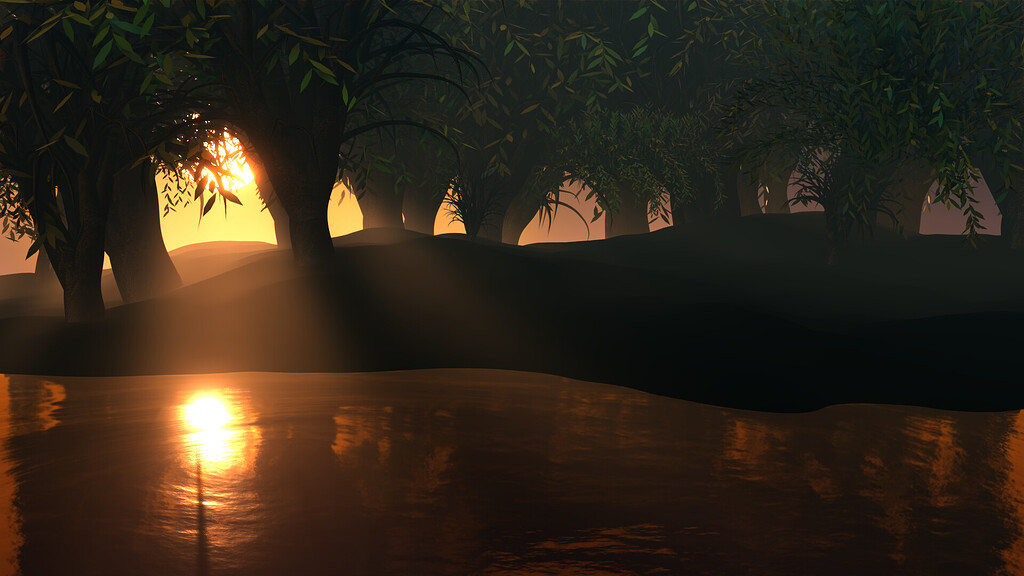 Sunset - Finished Projects - Blender Artists Community