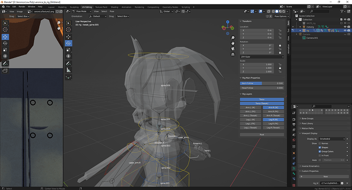 Missing Head Control on Modified Rigify Rig - Animation and Rigging ...