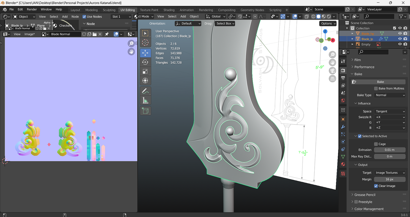Normal Map Baking issues [Solved] - Materials and Textures - Blender ...