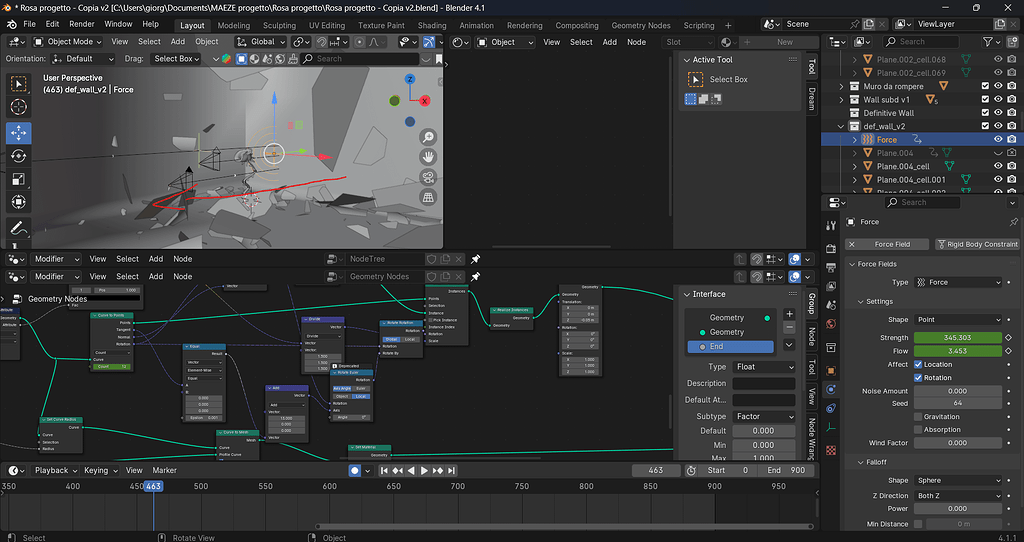 Force issue - Technical Support - Blender Artists Community