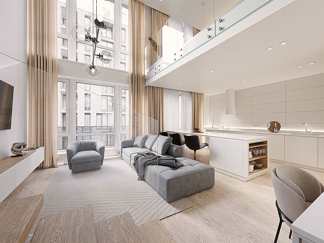 beige apartment reshaked