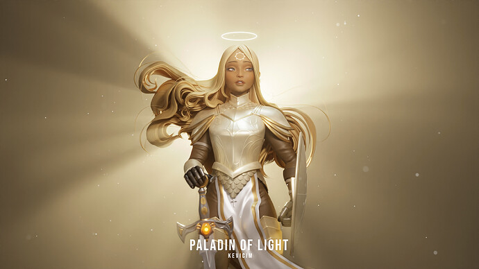 Paladin of Light 4K_Close up 3