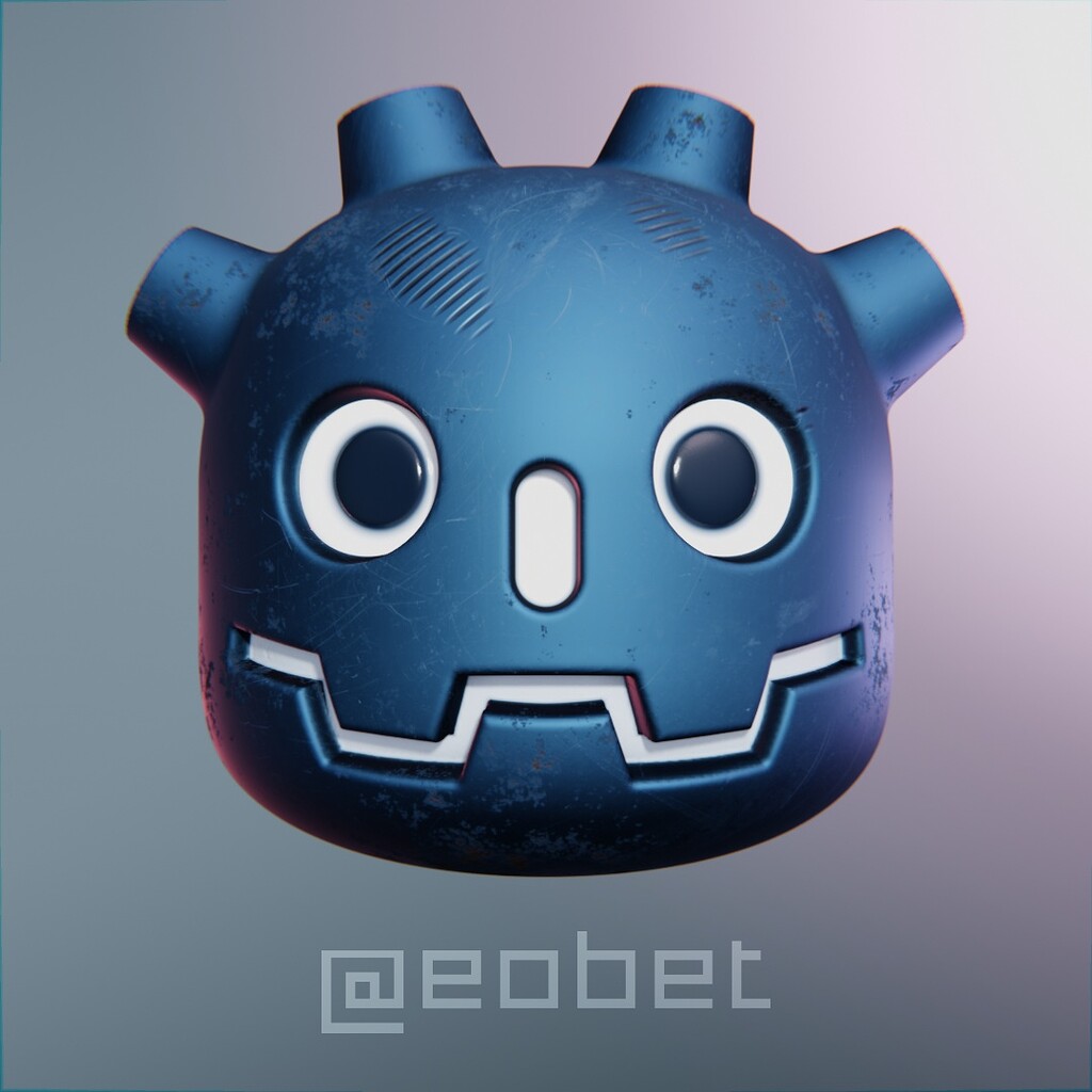 Godot Mascot using SDF - Finished Projects - Blender Artists Community