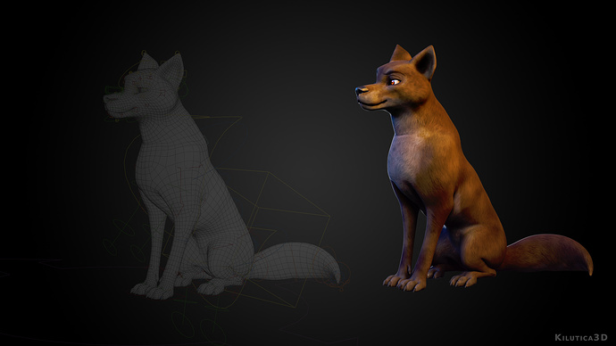 Wolf Family - Finished Projects - Blender Artists Community