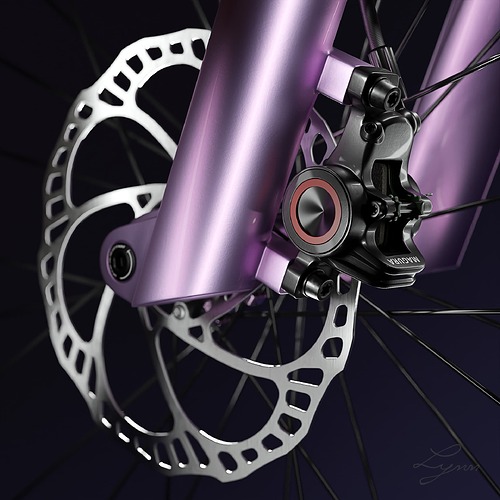 MTB FULLY BREAKE CALIPER 3D MODEL BLENDER MODELLIERUNG FLENSBURG UP3D_de