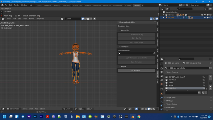 How Do I Use Mixamo Animations On My Blender Studio Rain Character ...