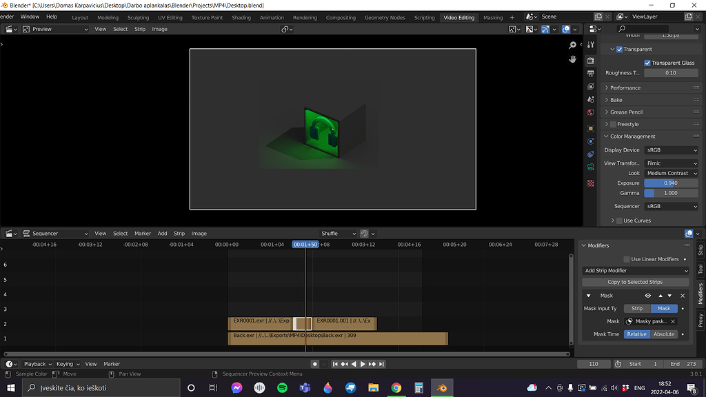 Masking in Video Editing - Compositing and Post Processing - Blender ...